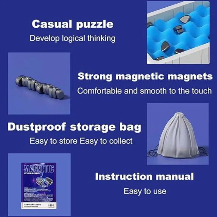 Skanto | 2024 Ny Magnetisk Sjakkspill