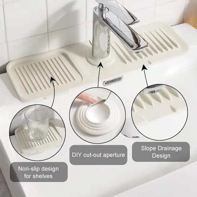 PowerSplashGuard — Endelig tørre arbeidsflater og et kjøkken som stråler av renhet | Skanto
