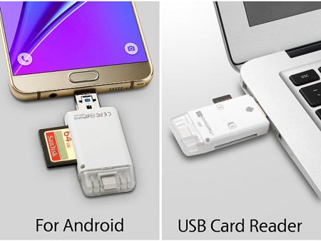 Skanto | QuickTransfer USB-stikk og SD-kortleser – Raskt overføre filer fra iPhone, Android og mer