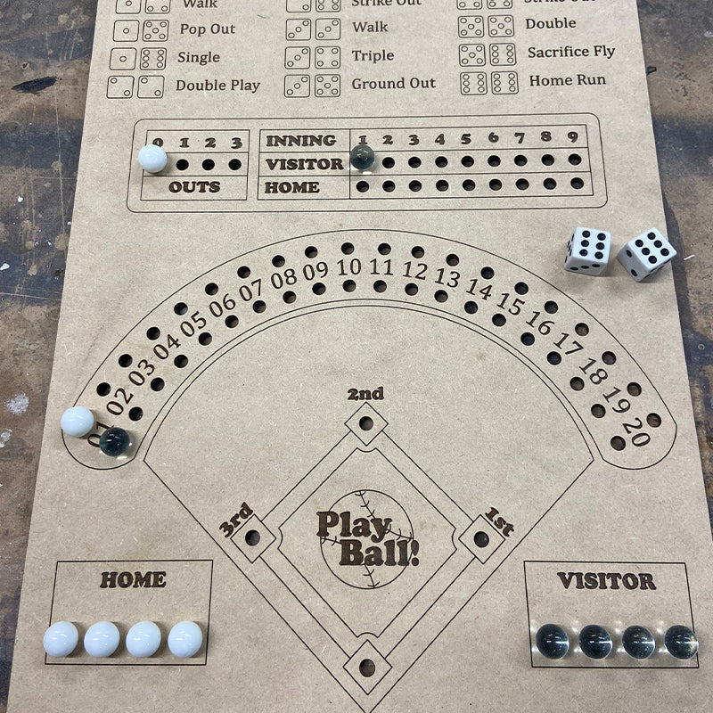 Baseball Cube Brettspill Skanto