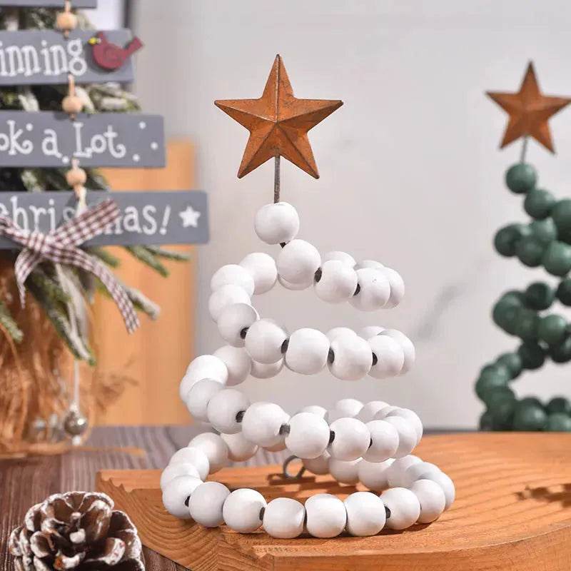 Skanto | Kreative Tre DIY Twine Tre Perle Juletrær dekorasjoner Ornamenter