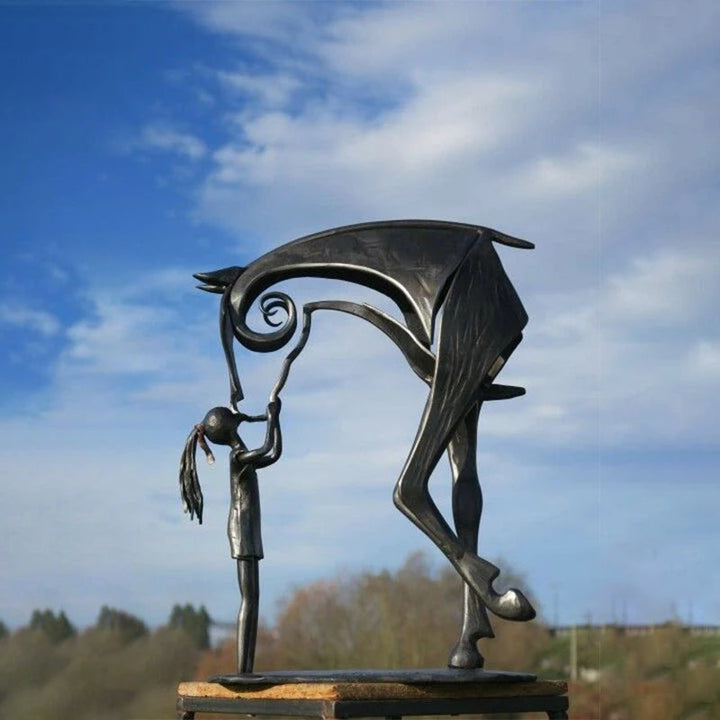 Skanto | Kiss Hest Skulptur