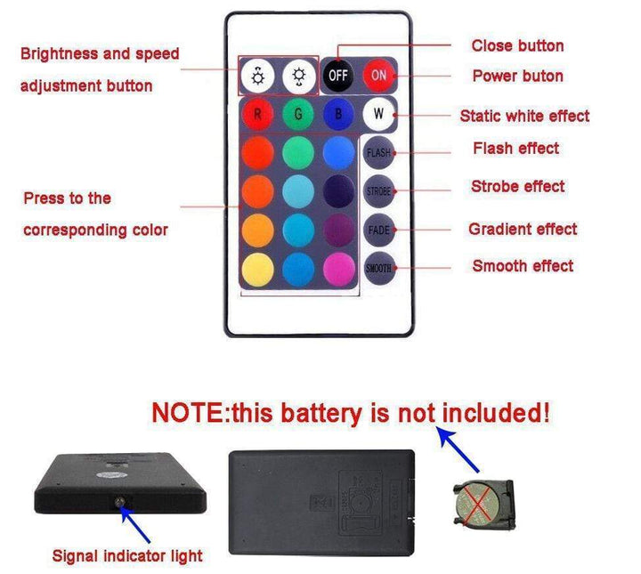 Skanto | Multi-farge LED Lyslist