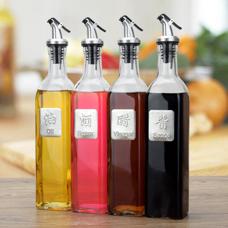 Olje- og eddikflaske 500 ml Skanto