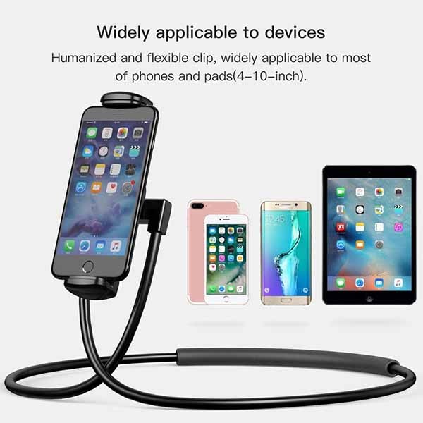 Lazy Neck Telefonholder - Fleksibel & Justerbar Skanto
