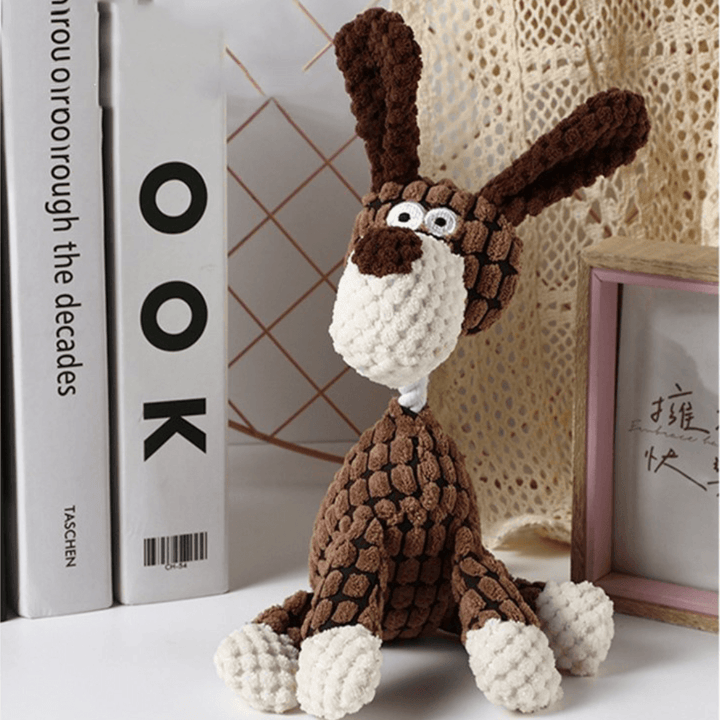 Robustes Hundespielzeug aus Plüsch | Bissfestes und langlebiges Design | Mehrere Modelle
