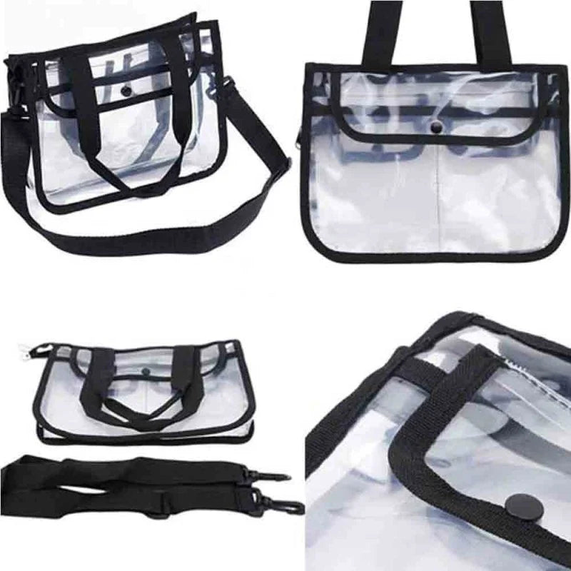 Transparent kosmetisk oppbevaringsbag Skanto