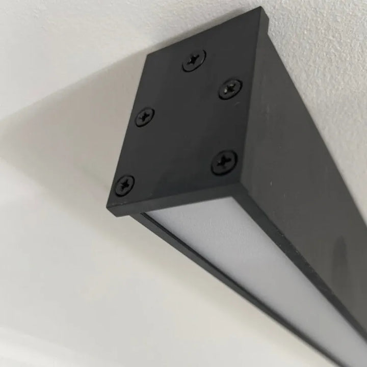 Skanto | Svart Metall Taklampe LED Linær Minimalistisk Moderne Design