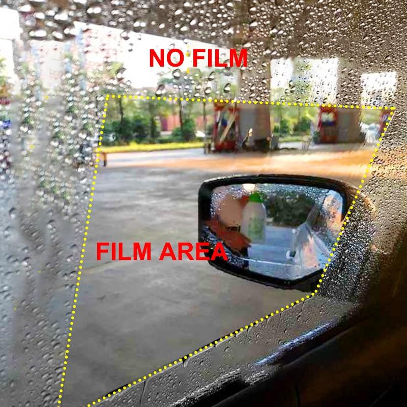 2 Sett Anti Fog & Vanntett Bil Speil Film | Skanto