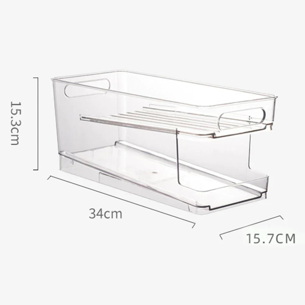 2-lags rulle gjennomsiktig organizer holder Skanto