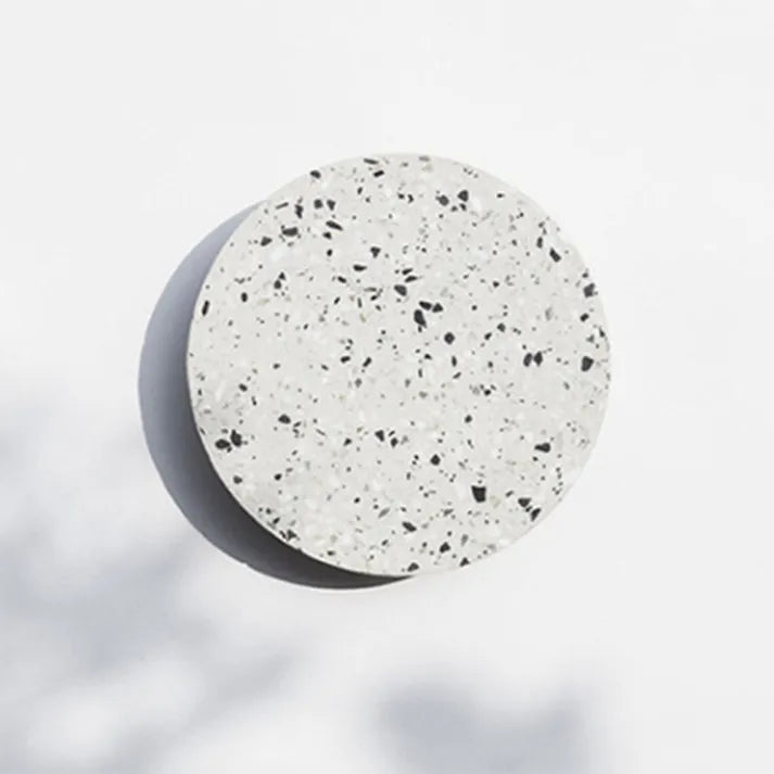 Skanto | Skandinavisk Vegglampe Unik Kombinasjon av Terrazzo og Varmt Lys