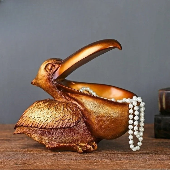 PelicanStyle Organizer – Dekorativ lagringsfigur for nøkler og tilbehør | Skanto