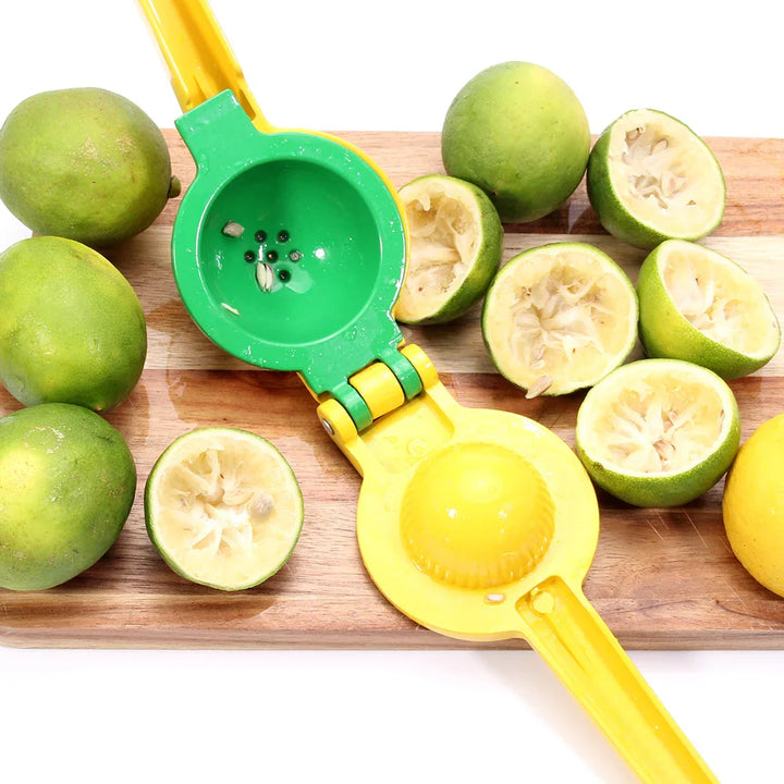 2-i-1 Aluminium Sitron Lime Presse og Håndholdt Manuell Sitrus Juicer | Skanto