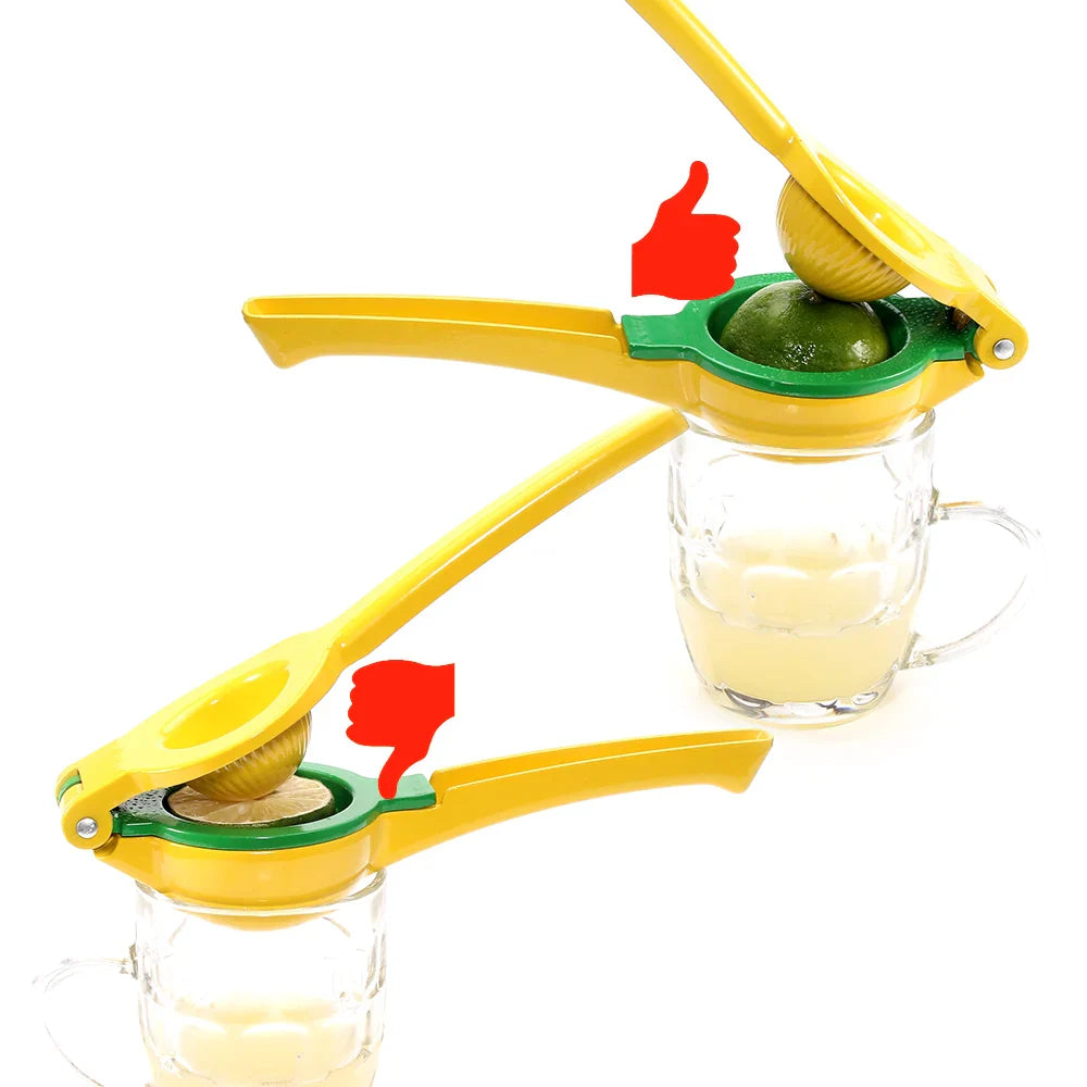 2-i-1 Aluminium Sitron Lime Presse og Håndholdt Manuell Sitrus Juicer | Skanto