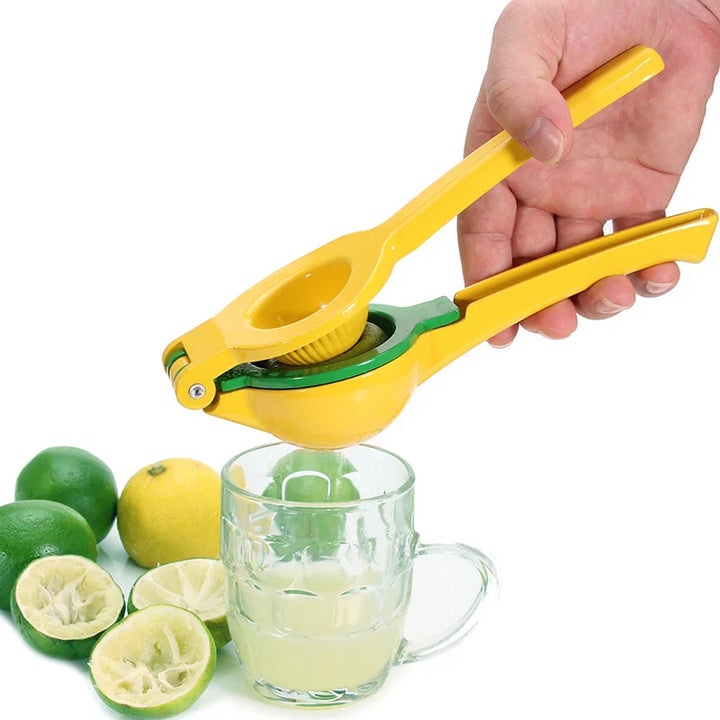 2-i-1 Aluminium Sitron Lime Presse og Håndholdt Manuell Sitrus Juicer | Skanto