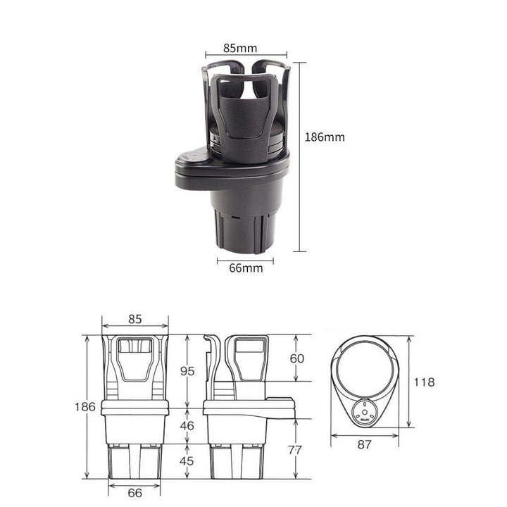 Skanto | 2 i 1 bilkoppholder