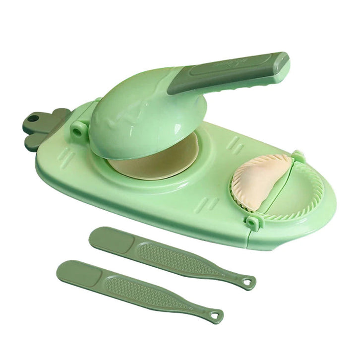 2-i-1 Dumpling Maker og Deigpress Dumpling Lagings Kjøkkenverktøy | Skanto