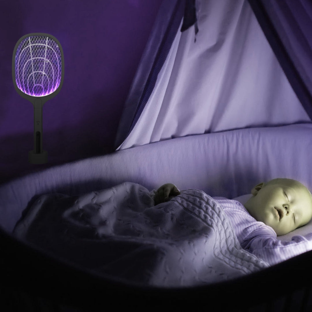 Skanto | 2-i-1 Elektrisk Oppladbar Insektdreper