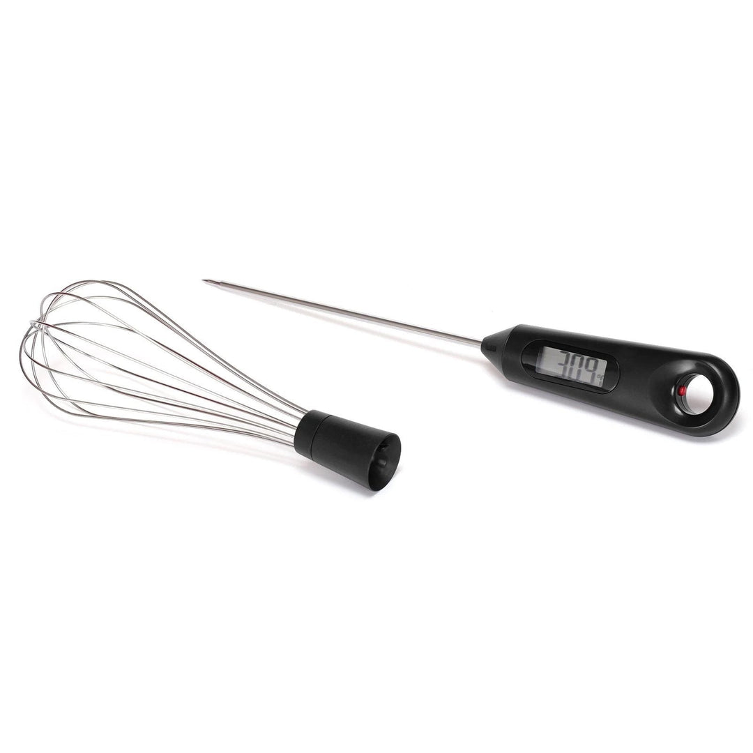 Skanto | 2-i-1 Instant-lese Mat Termometer og Eggvisp