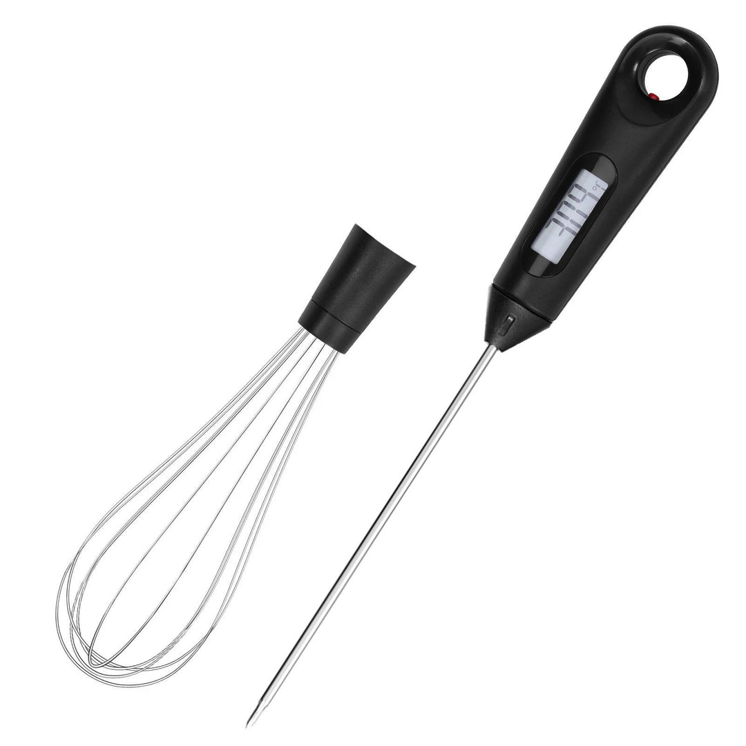Skanto | 2-i-1 Instant-lese Mat Termometer og Eggvisp