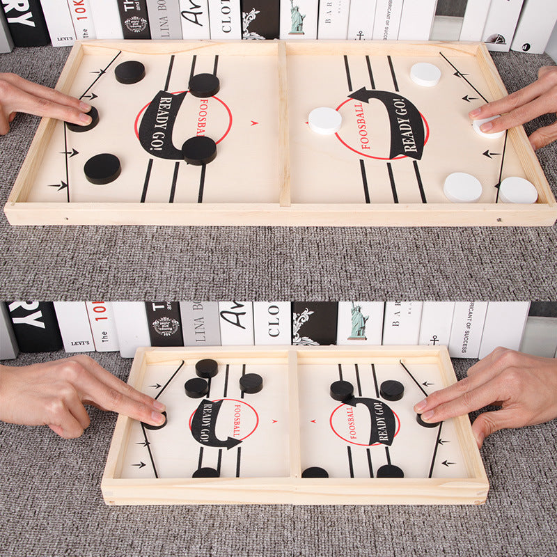 Skanto | 2-i-1 Bordfotball & Shuffleboard Moro – GameMaster