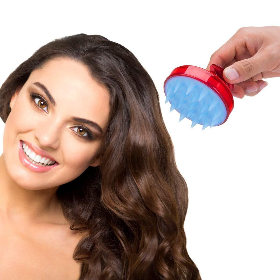 Exfolierende silikon shampoobørste | Skanto