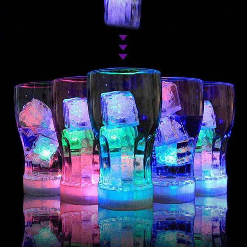 Fargerike vannaktiverte LED-isbiter | Skanto