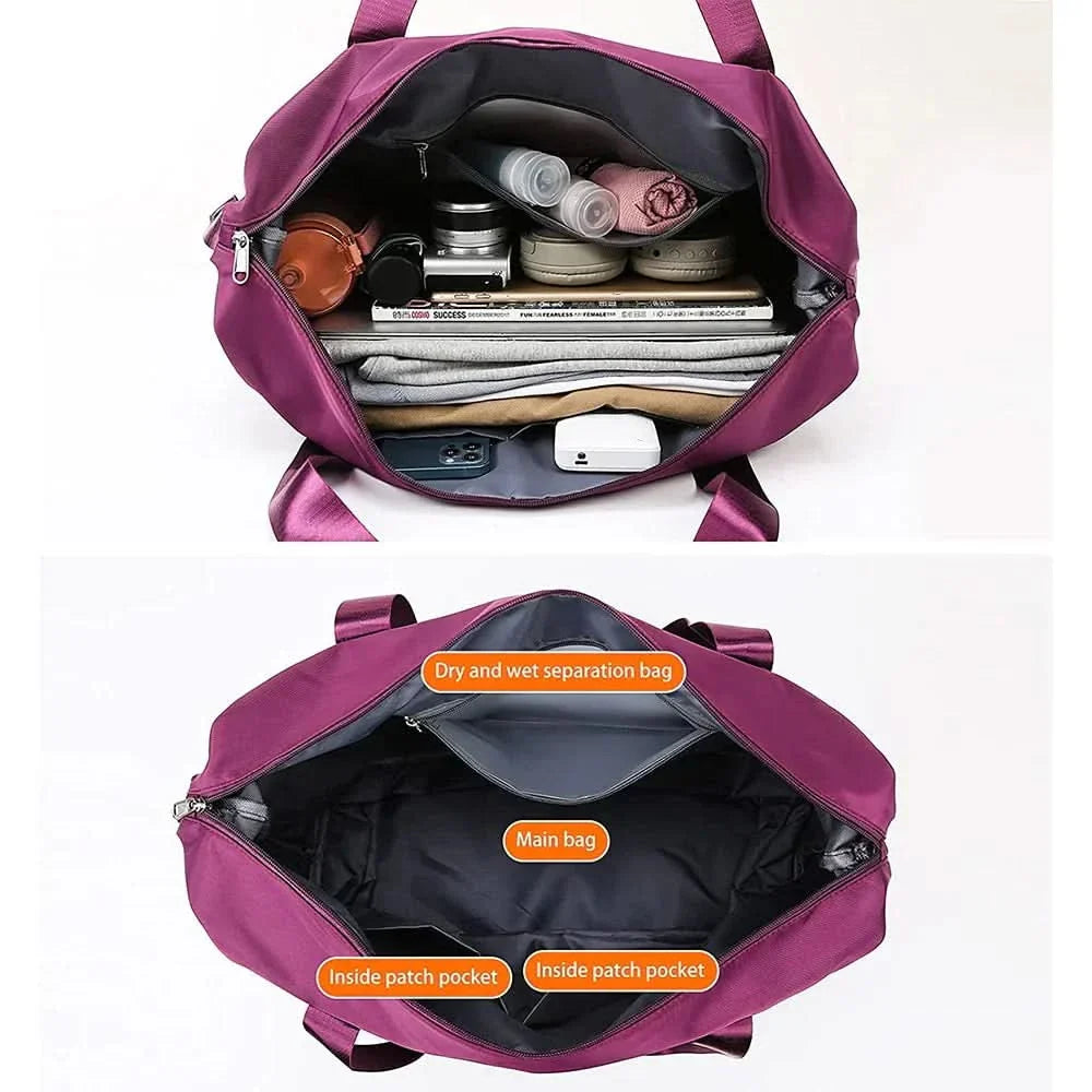Skanto | REISEBAG PRO – Vanntett reisebag med stor lagringsplass og lett design