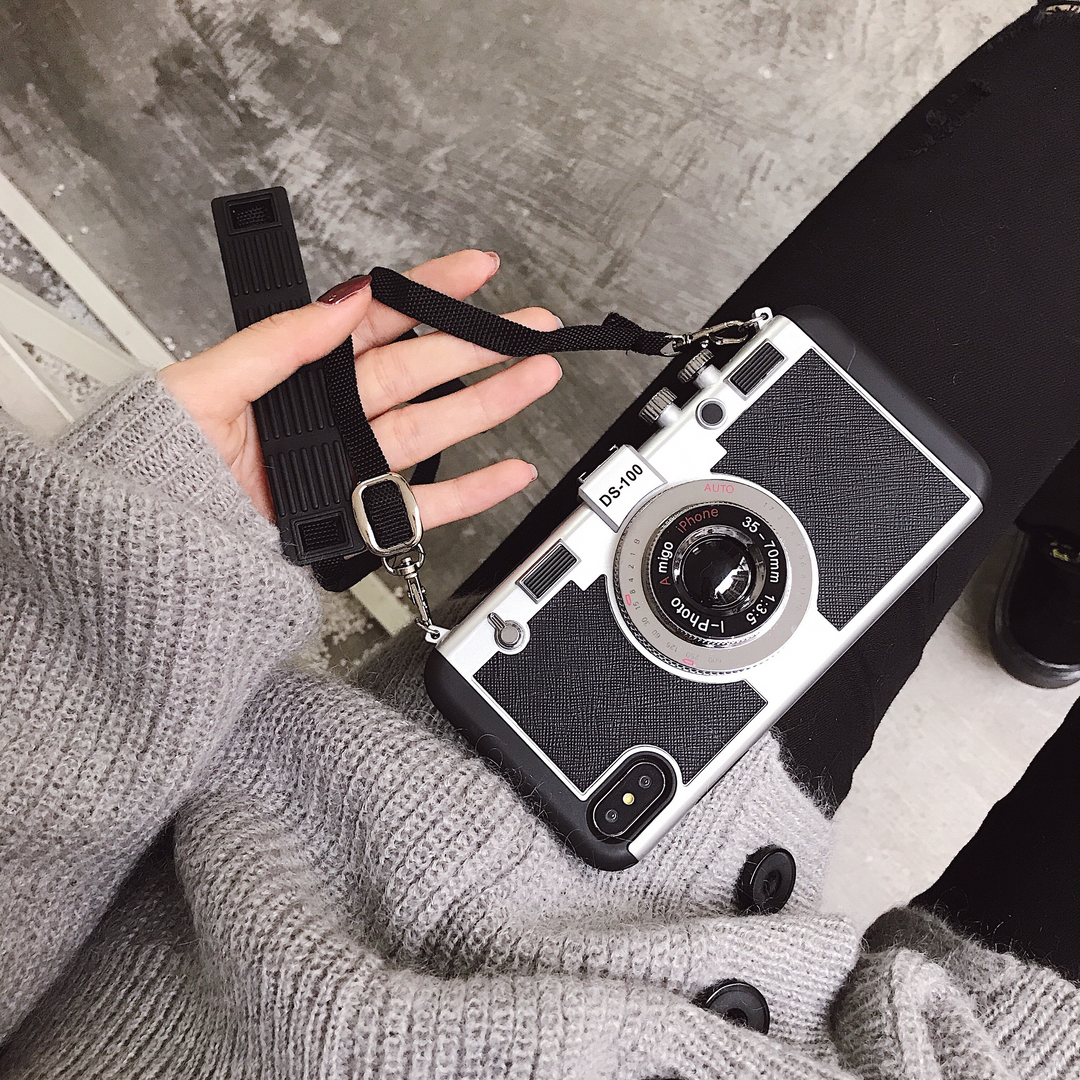 Skanto | 3D Retro Kamera Telefon Etui