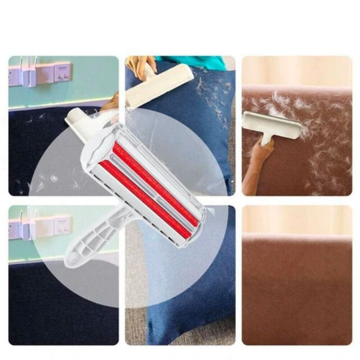 2-veiskjæledyrhårsremover med mikrofiberroller - FurSweep Skanto