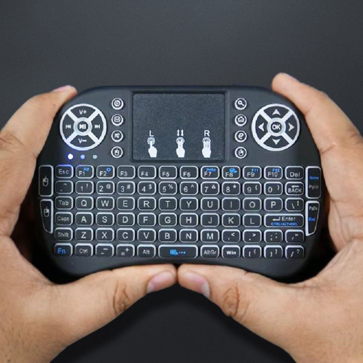 Skanto | LED Bakbelyst Trådløs Mini Tastatur