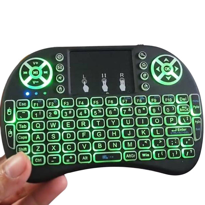 Skanto | LED Bakbelyst Trådløs Mini Tastatur