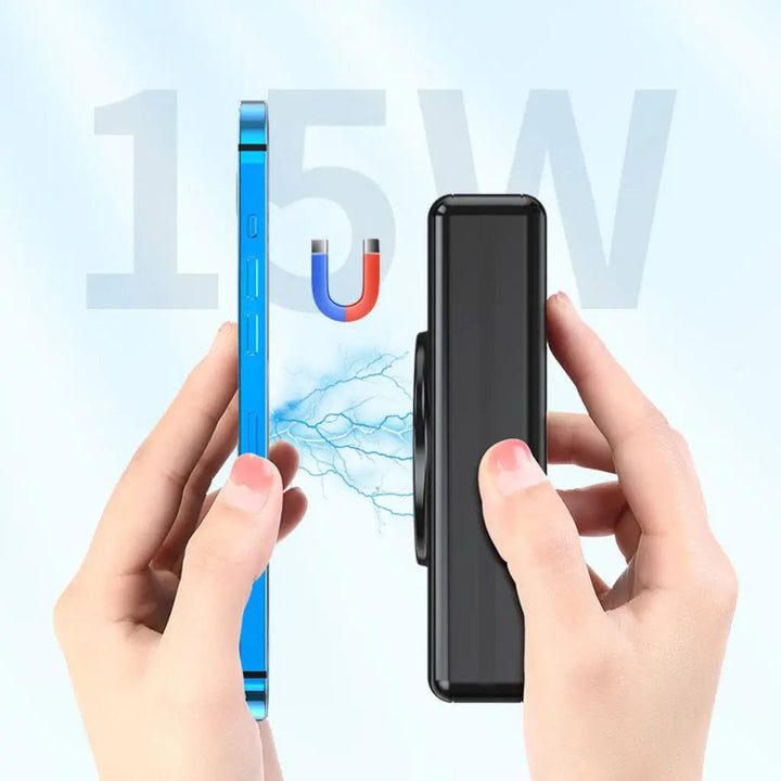 Skanto | EnergieMate 5-i-1 Powerbank – 15 000mAh med hurtigladerfunksjon