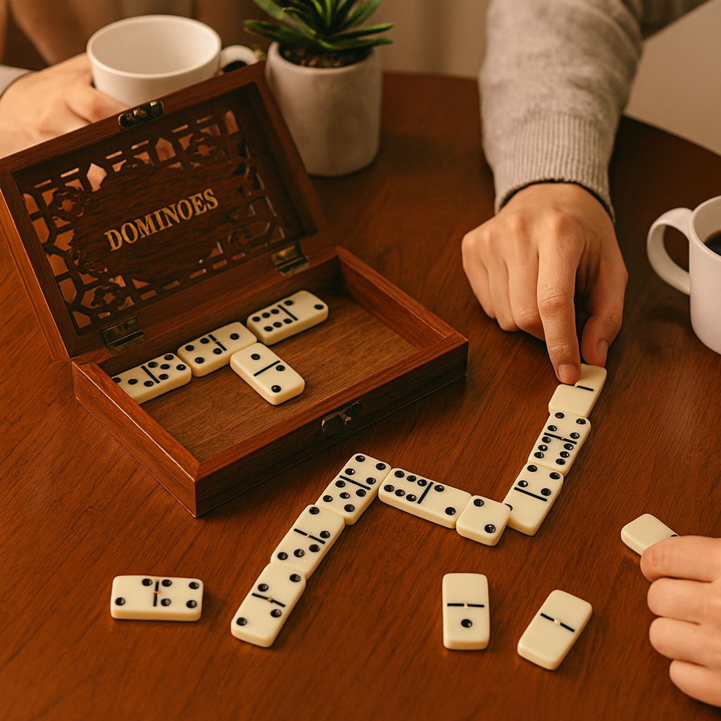 Skanto | Tre Domino Oppbevaringsboks Sett