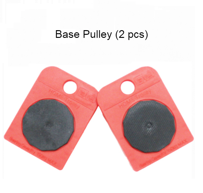 Norvo | Mini Gulvjekk med Svingbare Hjul, Anti-frakoblingsdesign, Sterk Lastbærende Kapasitet, for Hjemmebruk, Flytting av Tunge Gjenstander