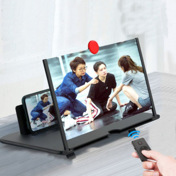 Skanto | 12" Sammenleggbar Smarttelefon Skjerm Forsterker Projektor, med Anti Blått Lys, Stor Skjerm, Egnet for Å Se Filmvideoer På Alle Smarttelefoner