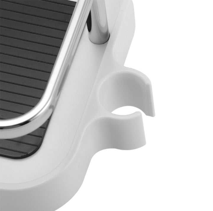 Skanto | Justerbar badehåndklapp holder sjampo lotion brett organizer hyller, uten punching, enkel å installere, sterk belastningsevne, for baderomsoppbevaring