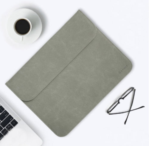Skanto | Bærbar ultratynn laptopdeksel, med slank design, delikat fleece og usynlig magnetlås