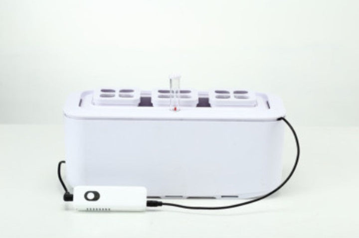 Skanto | Intelligent Hydroponic Soilless Cultivation Pot with Automatic Watering, Water Level Indication and Electronic Control, for Home and Office (med US Standardplugg, 110v~220v)