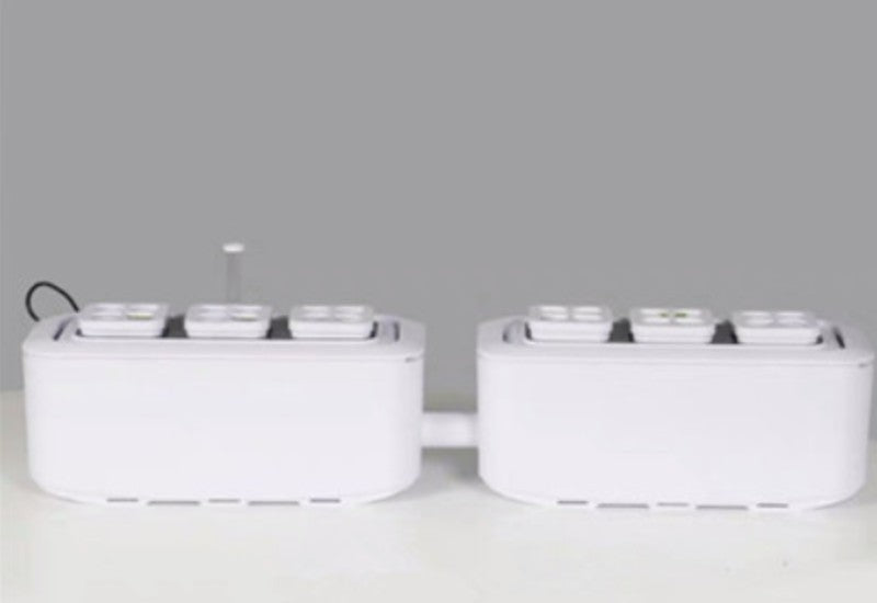 Skanto | Intelligent Hydroponic Soilless Cultivation Pot with Automatic Watering, Water Level Indication and Electronic Control, for Home and Office (med US Standardplugg, 110v~220v)