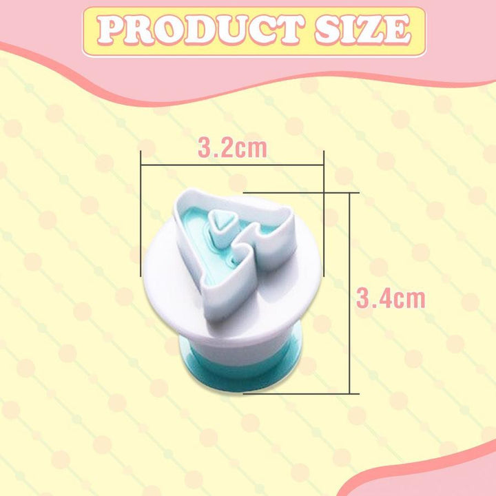 Alphabet Fondant Plunger Cutter | Skanto