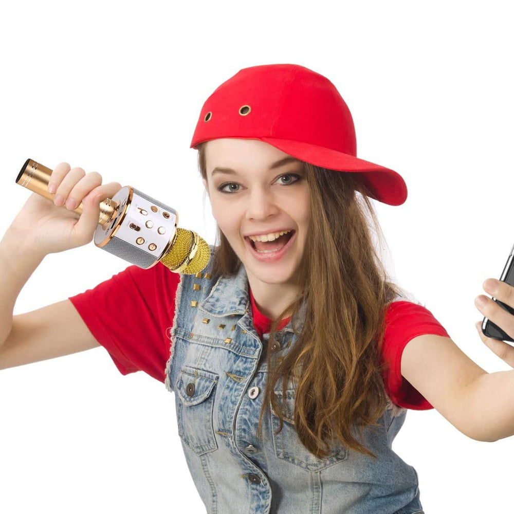 Norvo | Oppladbar trådløs Bluetooth karaoke mikrofon