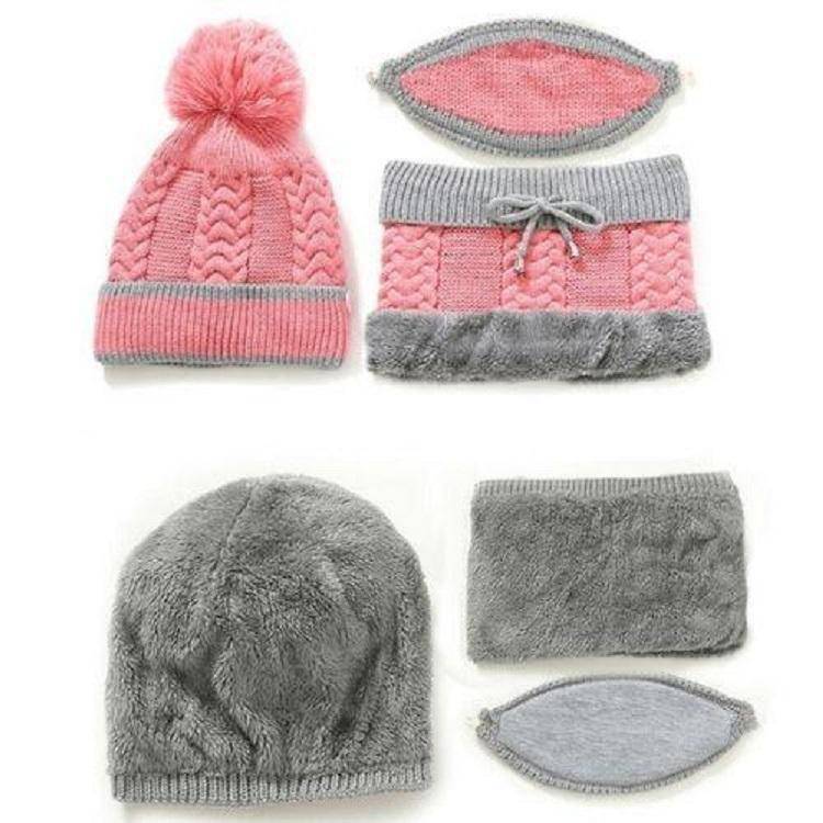 2022 Ny 3 i 1 Vinter Beanie Sett | Skanto