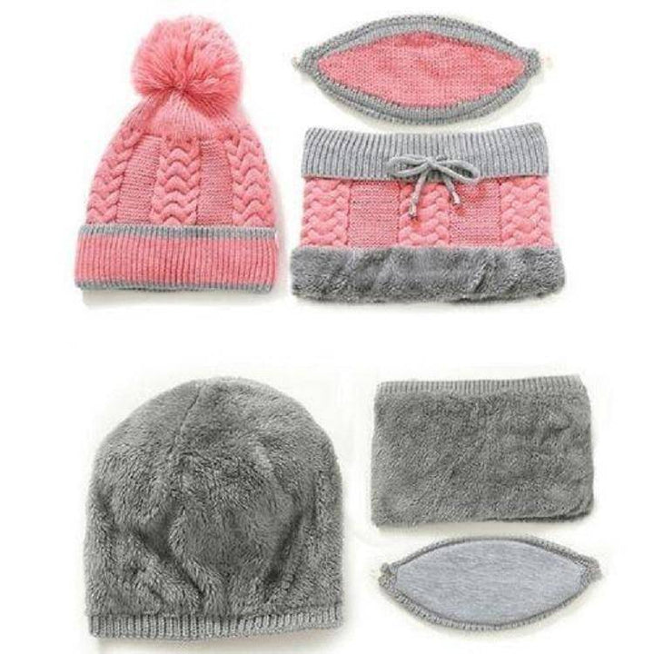 2022 Ny 3 i 1 Vinter Beanie Sett | Skanto