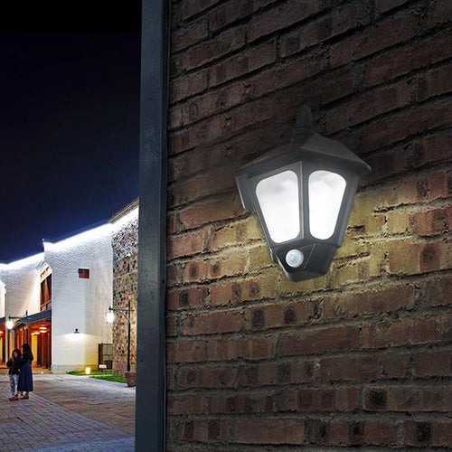 Solcelle Vanntett Kreativ Dekorativ LED Utendørs Vegglampe | Skanto