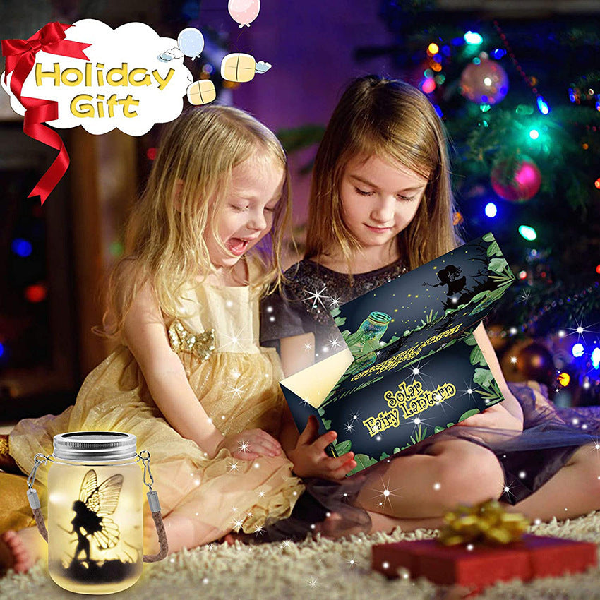 Solar Creative Fairy Frosted Glass Jar LED Utendørs Lys | Skanto