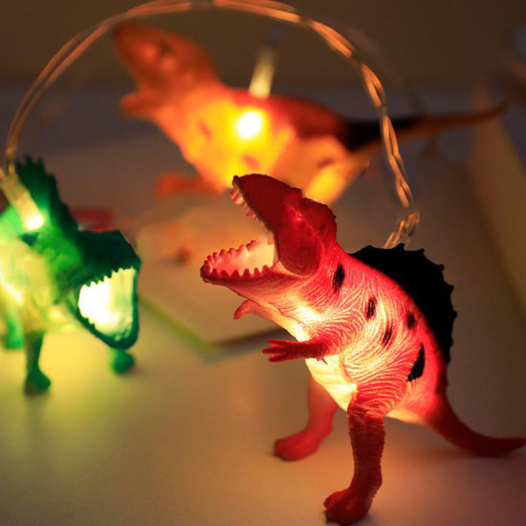 Skanto | Kreativ tegneserie dinosaur dekorasjon LED batteriboks lyskjede