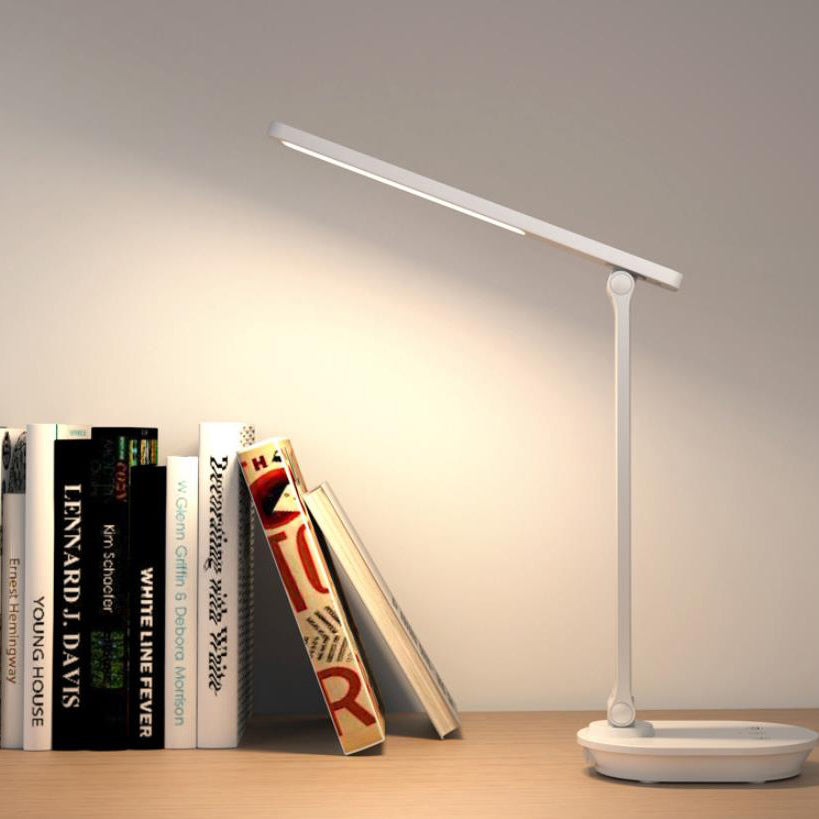 Skanto | Moderne dobbelt sammenleggbart øyepleie trådløst oppladbart LED skrivebordslampe