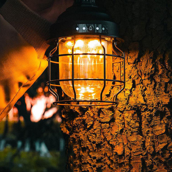 Utendørs Camping Jern LED Lys | Skanto