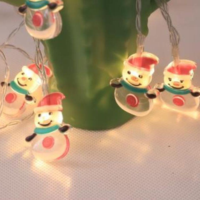 Skanto | Jule Santa Claus Dekorative LED Batteri Lyskjede